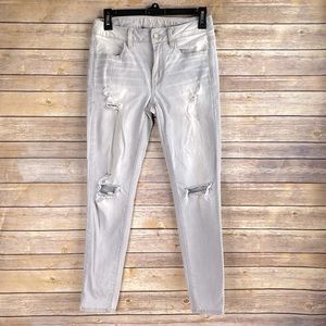 👖AE mid-rise jegging ankle jeans